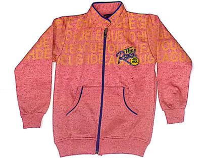 

Cuddlezz Full Sleeve Printed Boys Sweatshirt, Orange