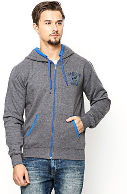 Sports 52 Wear Full Sleeve Solid Men's Sweatshirt, Grey