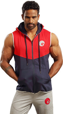 Sleeveless outlet hoodie flipkart
