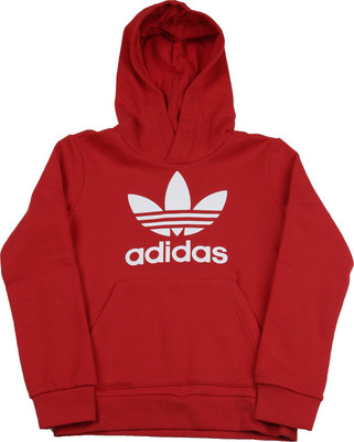 

ADIDAS Full Sleeve Printed Boys Sweatshirt, Scarle/white