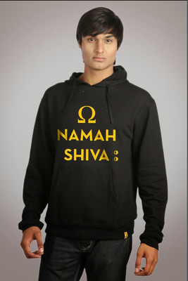 

Campus Sutra Full Sleeve Printed Men Sweatshirt, Black