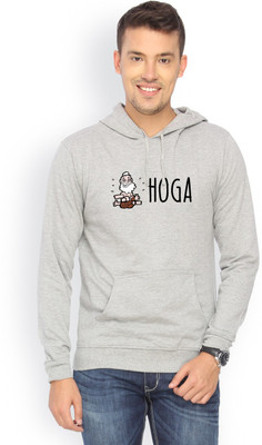 

Campus Sutra Full Sleeve Solid Men Reversible Sweatshirt, Grey