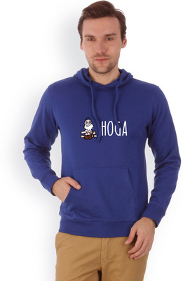 

Campus Sutra Full Sleeve Solid Men Reversible Sweatshirt, Dark blue