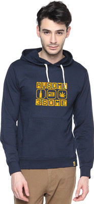 

Campus Sutra Full Sleeve Printed Men Sweatshirt, Blue