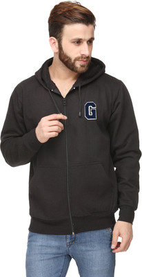 

Scott International Full Sleeve Solid Men's Sweatshirt, Black