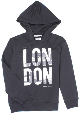 Pepe Jeans Full Sleeve Graphic Print Boys Sweatshirt, Black