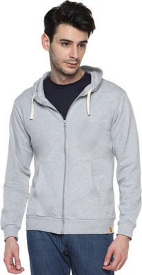 

Campus Sutra Full Sleeve Solid Men Sweatshirt, Grey