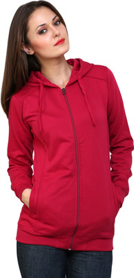 

Cayman Full Sleeve Solid Women's Sweatshirt, Red