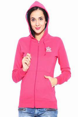 

Sports 52 Wear Full Sleeve Solid Women's Sweatshirt, Pink