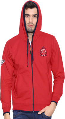 

Sports 52 Wear Full Sleeve Solid Men's Sweatshirt, Red