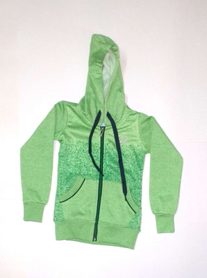 

Cuddlezz Full Sleeve Printed Girls Sweatshirt, Green