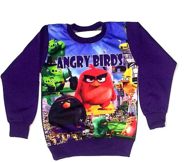 

Cuddlezz Full Sleeve Printed Boys Sweatshirt, Multicolor