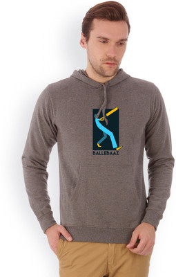 

Campus Sutra Full Sleeve Solid Men Reversible Sweatshirt, Charcoal grey