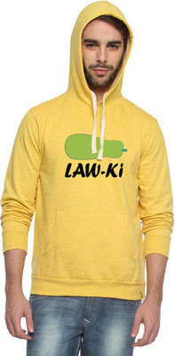

Campus Sutra Full Sleeve Printed Men Reversible Sweatshirt, Yellow