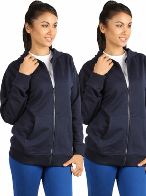 

Campus Sutra Full Sleeve Solid Women Sweatshirt, Blue