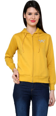 

Cayman Full Sleeve Solid Women's Sweatshirt, Yellow