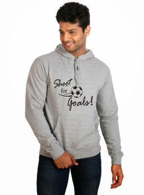 

Campus Sutra Full Sleeve Printed Men Sweatshirt, Grey