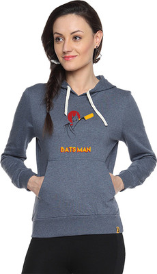

Campus Sutra Full Sleeve Printed Women Sweatshirt, Denim
