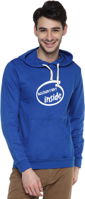 

Campus Sutra Full Sleeve Printed Men Sweatshirt, Blue
