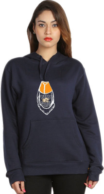

Campus Sutra Full Sleeve Printed Women Sweatshirt, Blue