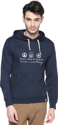 

Campus Sutra Full Sleeve Printed Men Sweatshirt, Blue