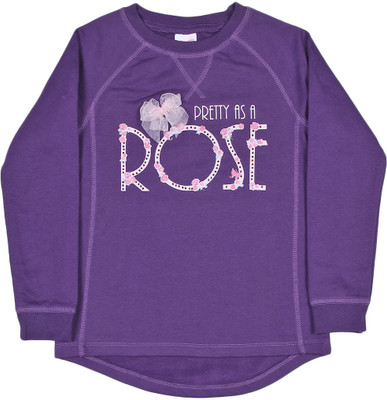 

FS Mini Klub Full Sleeve Printed Girls sweatshirt, Violet