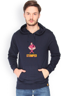 

Campus Sutra Full Sleeve Printed Men Sweatshirt, Dark blue