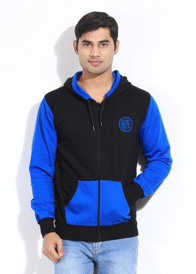 

Sports 52 Wear Full Sleeve Solid Men's Sweatshirt, Blk.blu-