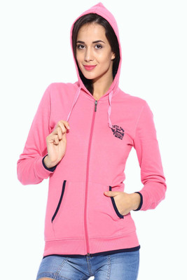 

Sports 52 Wear Full Sleeve Solid Women's Sweatshirt, Pink