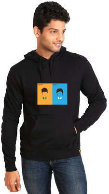 

Campus Sutra Full Sleeve Solid Men Sweatshirt, Black