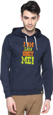 

Campus Sutra Full Sleeve Printed Men Sweatshirt, Blue