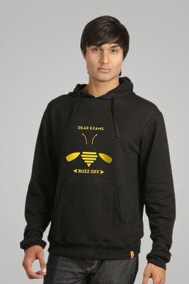 

Campus Sutra Full Sleeve Printed Men Sweatshirt, Black