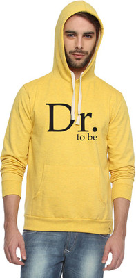 

Campus Sutra Full Sleeve Printed Men Reversible Sweatshirt, Yellow