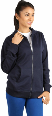 CAMPUS SUTRA Full Sleeve Solid Women Sweatshirt