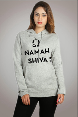 

Campus Sutra Full Sleeve Printed Women Sweatshirt, Grey