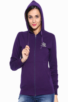 

Sports 52 Wear Full Sleeve Solid Women's Sweatshirt, Purple