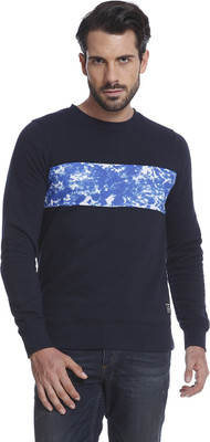 

Jack & Jones Full Sleeve Graphic Print Men' Sweatshirt, Navy blazer