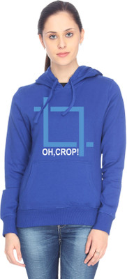 

Campus Sutra Full Sleeve Solid Women Sweatshirt, Royal blue
