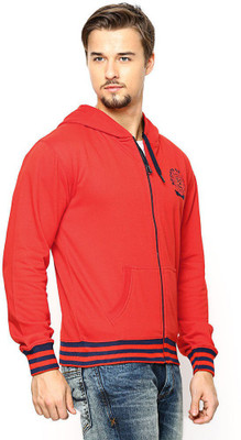 

Sports 52 Wear Full Sleeve Solid Men's Sweatshirt, Red.