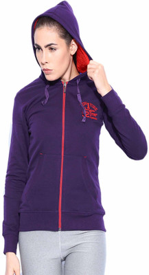 

Sports 52 Wear Full Sleeve Solid Women's Sweatshirt, Purple