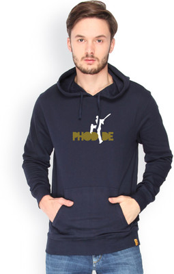 

Campus Sutra Full Sleeve Printed Men Sweatshirt, Dark blue