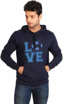 

Campus Sutra Full Sleeve Printed Men Sweatshirt, Blue