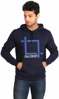 

Campus Sutra Full Sleeve Printed Men Sweatshirt, Blue