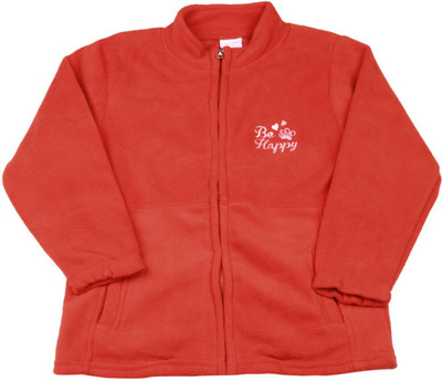 

FS Mini Klub Full Sleeve Solid Girls sweatshirt, Red r