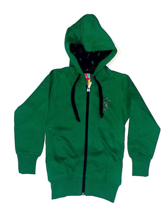 

Cuddlezz Full Sleeve Printed Girls Sweatshirt, Green