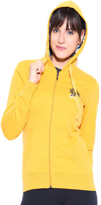 

Sports 52 Wear Full Sleeve Solid Women's Sweatshirt, Yellow