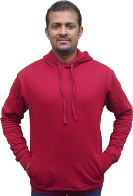 

Zorba Mart Full Sleeve Solid Men's Sweatshirt, Maroon