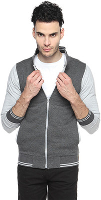 

Campus Sutra Full Sleeve Solid Men Sweatshirt, Grey