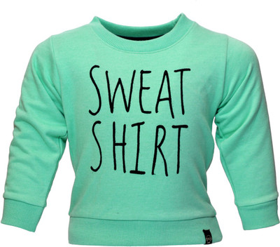 

Pepito Full Sleeve Printed Baby Girls Sweatshirt, Green