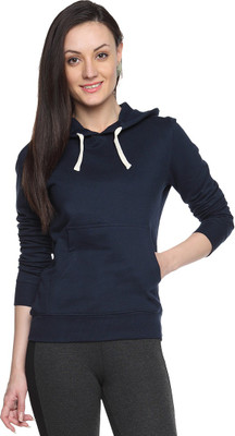 

Campus Sutra Full Sleeve Solid Women Sweatshirt, Blue